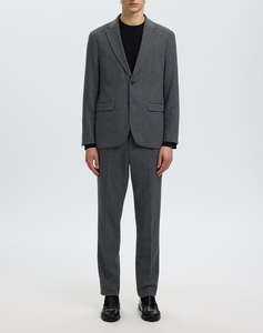 SELECTED SLMSLIM-REED WOOL BLZ NOOS