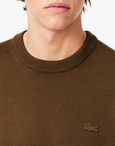 LACOSTE ПУЛОВЕР С ДЪЛЪГ РЪКАВ SWEATER