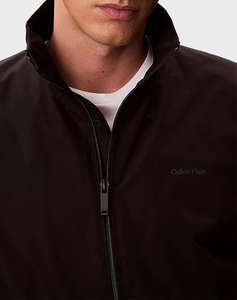 CALVIN KLEIN LS NYLON STAND COLLAR WINDBREAKE