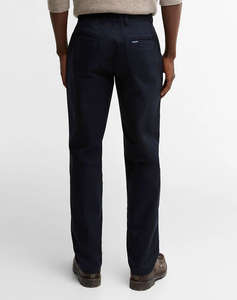 BARBOUR BARBOUR SUEDED SATEEN TAILORED FIT TROUSER