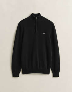 GANT ПУЛОВЕР ДЪЛЪГ РЪКАВ CASUAL COTTON HALF ZIP