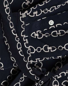 GANT РОКЛЯ PRINTED FLUID LS SHIRT DRESS