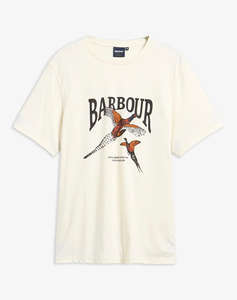 BARBOUR BARBOUR PHEASANT GRAPHIC TAILORED T-SHIRT