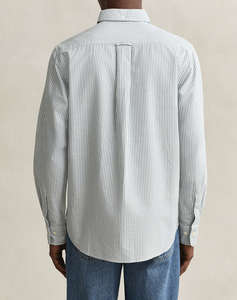 GANT РИЗА ДЪЛЪГ РЪКАВ REG OXFORD BANKER STRIPE SHIRT