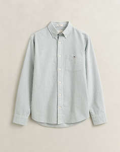 GANT РИЗА ДЪЛЪГ РЪКАВ REG OXFORD BANKER STRIPE SHIRT