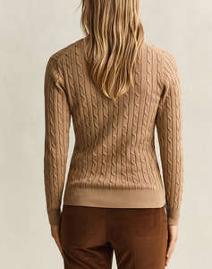 GANT ЖИЛЕТКА ПЛЕТЕНА STRETCH COTTON CABLE CARDIGAN