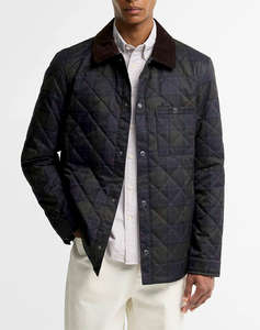 BARBOUR BARBOUR TARTAN SHIRT QUILTED JACKET