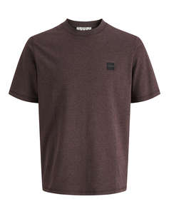JACK&JONES JCOFUSION BRANDING MELANGE TEE SS CN