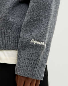JACK&JONES JORNORREBRO KNIT HALF ZIP SN