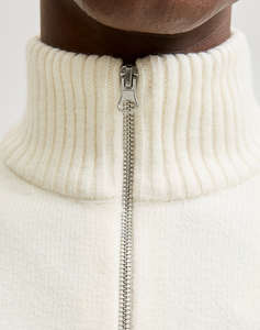 JACK&JONES JORNORREBRO KNIT HALF ZIP SN