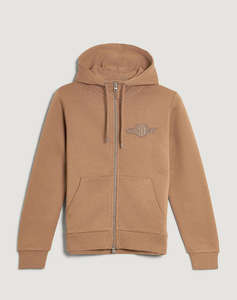 GANT ЖИЛЕТКА СУИТШЪРТ REG TONAL SHIELD ZIP HOODIE