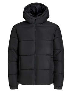 JJ REBEL JREBREBEL LOGO PUFFER HOOD