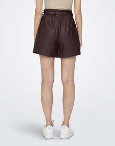 ONLY ONLHEIDI FAUX LEATHER SHORTS OTW NOOS