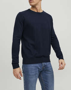 JACK&JONES JJEEMIL KNIT CREW NECK NOOS